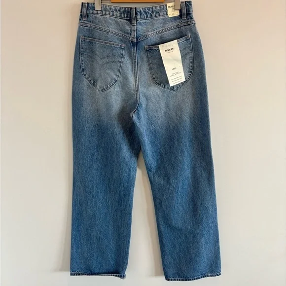 ROLLA'S Heidi High rise loose straight jeans - Picture 3 of 6